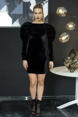 Vestido Veludo 